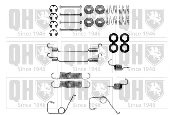Kit d'accessoires, mâchoire de frein QUINTON HAZELL BFK287