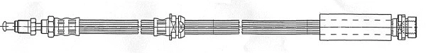 Flexible de frein CEF 512202