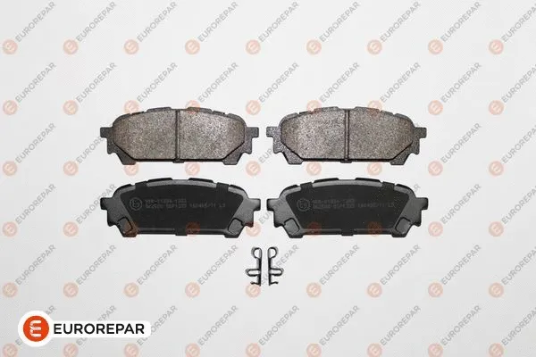 Kit de plaquettes de frein, frein à disque EUROREPAR 1681168280