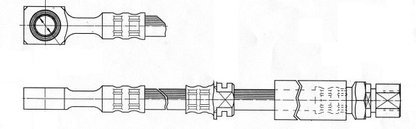 Flexible de frein CEF 511563