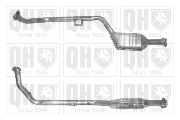 Catalyseur QUINTON HAZELL QCAT91171H