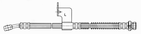 Flexible de frein CEF 512241