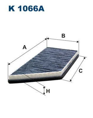 Filtre, air de l'habitacle FILTRON K 1066A