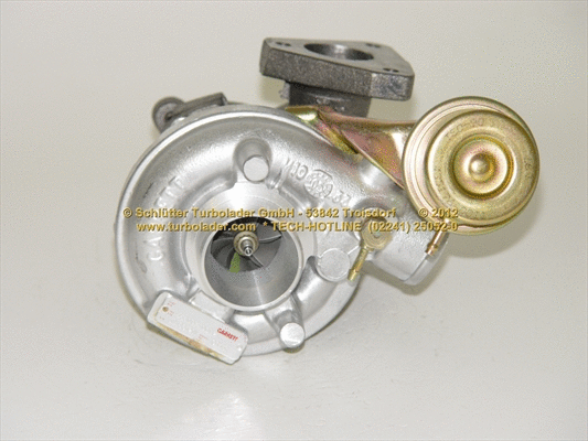Turbocompresseur, suralimentation SCHLÜTTER TURBOLADER 172-00700