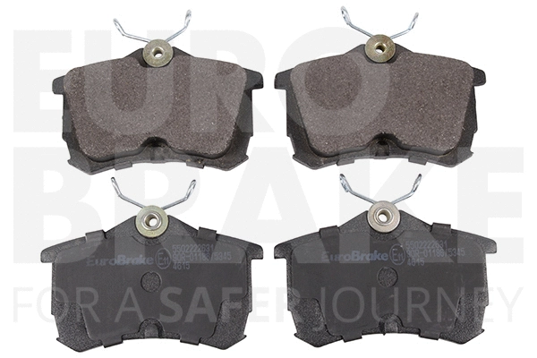 Kit de plaquettes de frein, frein à disque EUROBRAKE 5502222631
