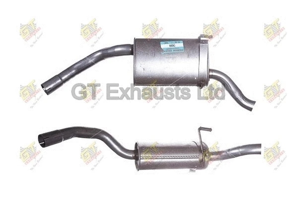 Silencieux arrière GT Exhausts GCN366