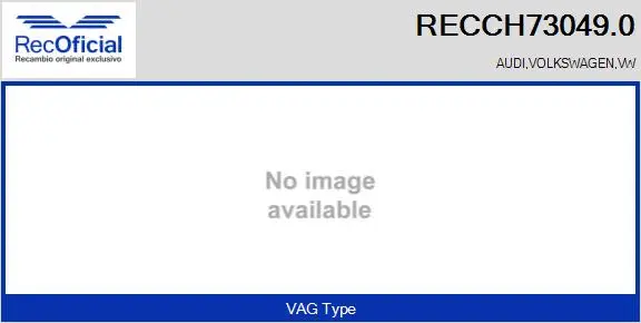 Groupe carter, turbocompresseur RECOFICIAL RECCH73049.0