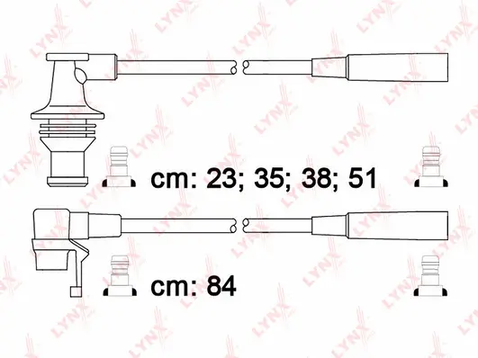 Kit de câbles d'allumage LYNXAUTO SPC6309
