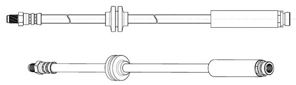 Flexible de frein CEF 512778