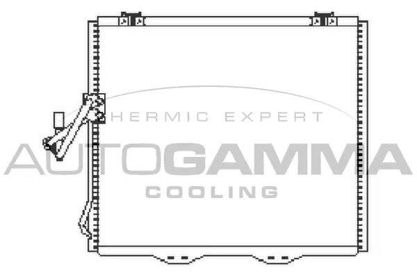 Condenseur, climatisation AUTOGAMMA 105079