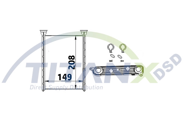 Système de chauffage TitanX HT359009