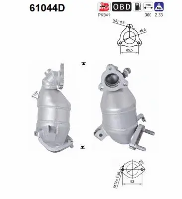 Catalyseur AS 61044D