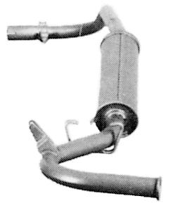 Silencieux arrière VEGAZ GmbH PGS-119