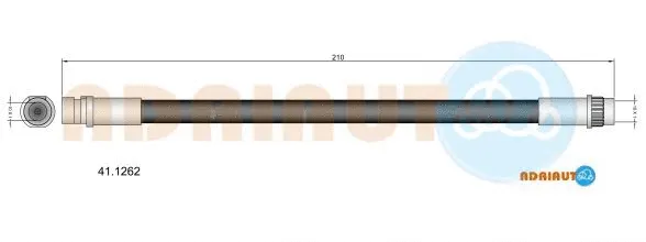 Flexible de frein ADRIAUTO 41.1262