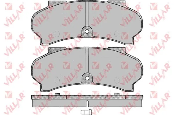 Kit de plaquettes de frein, frein à disque VILLAR 626.0139