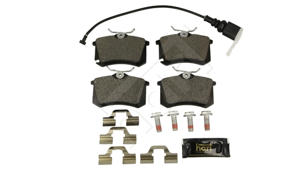 Kit de plaquettes de frein, frein à disque HART 248 865