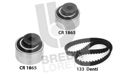 Kit de courroie crantée BREDA LORETT KCD0114