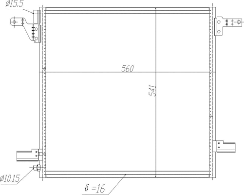 Condenseur, climatisation HART 611 202