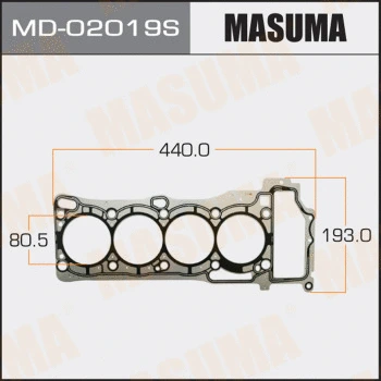 Joint, culasse MASUMA MD-02019S
