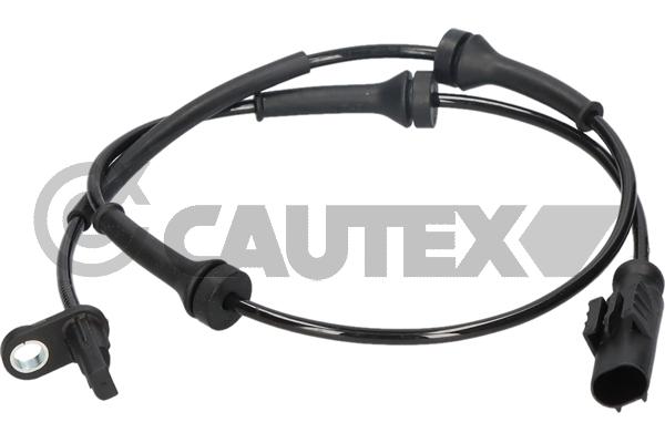 Capteur, vitesse de roue CAUTEX 755256