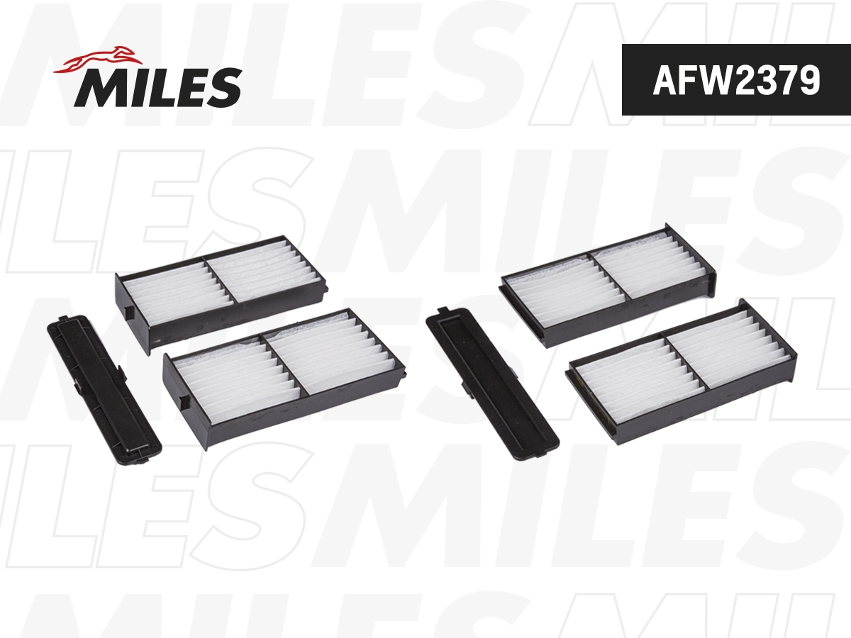 Filtre, air de l'habitacle MILES AFW2379