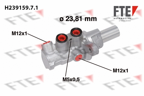 Maître-cylindre de frein FTE 9220302