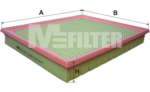 Filtre à air MFILTER K 282