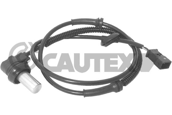 Capteur, vitesse de roue CAUTEX 755127