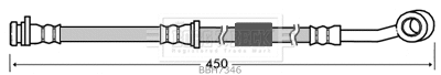 Flexible de frein BORG & BECK BBH7346