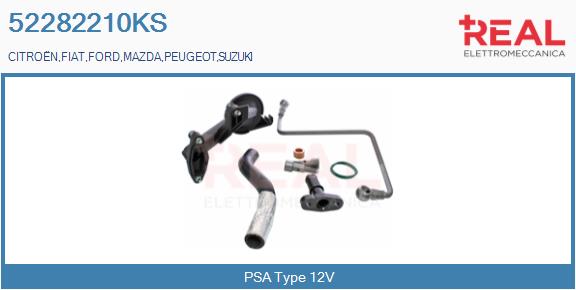 Kit de montage, compresseur REAL 52282210KS