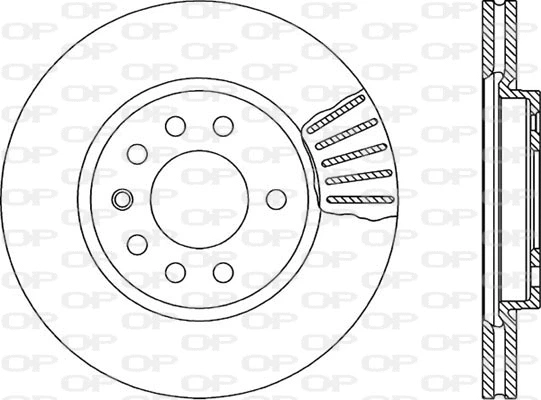 Disque de frein OPEN PARTS BDR1418.20