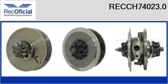 Groupe carter, turbocompresseur RECOFICIAL RECCH74023.0