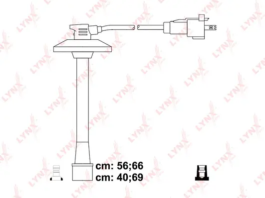 Kit de câbles d'allumage LYNXAUTO SPC7547