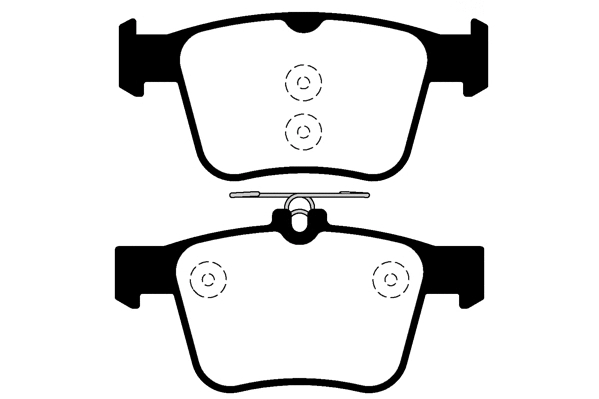 Kit de plaquettes de frein, frein à disque Technika 02291A