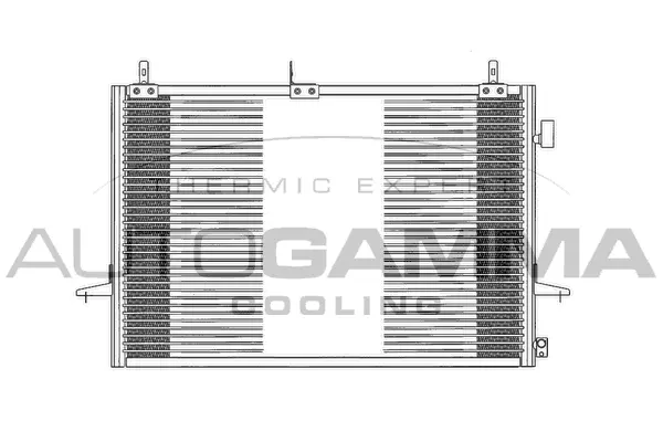 Condenseur, climatisation AUTOGAMMA 102653