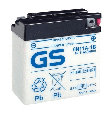 Batterie de démarrage GS GS-6N11A-1B