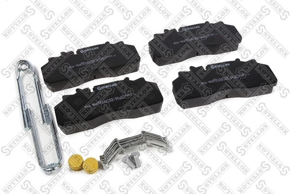 Kit de plaquettes de frein, frein à disque STELLOX 85-11424-SX