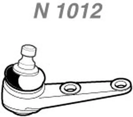 Rotule de suspension NAKATA N 1012
