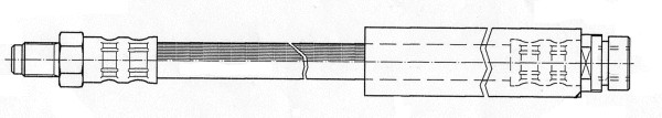 Flexible de frein CEF 511696