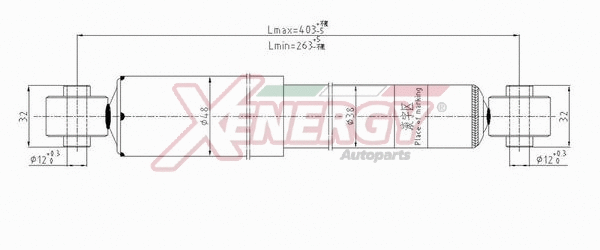 Amortisseur AP XENERGY X028348