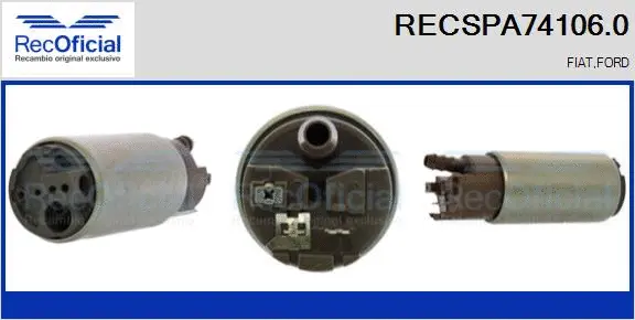 Pompe à carburant RECOFICIAL RECSPA74106.0