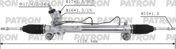 Crémaillère de direction PATRON PSG3202
