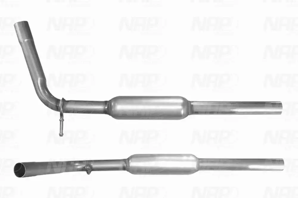 Tuyau d'échappement NAP carPARTS GmbH CAC10616
