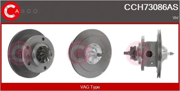 Groupe carter, turbocompresseur CASCO CCH73086AS