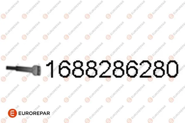 Vis, système d'échappement EUROREPAR 1688286280