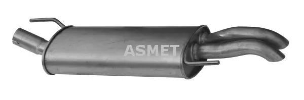 Silencieux arrière ASMET 03.052
