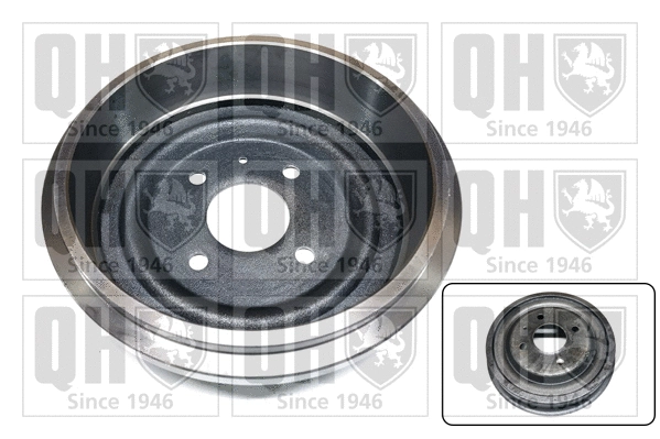 Tambour de frein QUINTON HAZELL BDR120