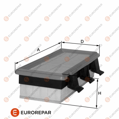 Filtre à air EUROREPAR 1680330780