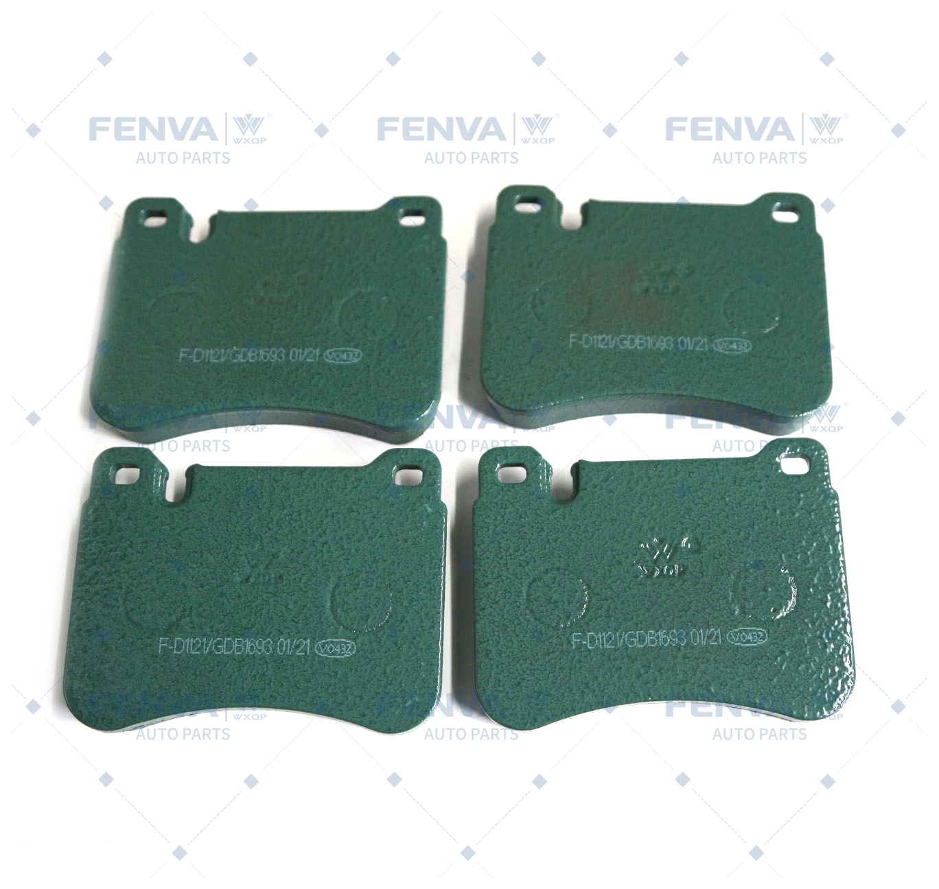 Kit de plaquettes de frein, frein à disque WXQP 140683