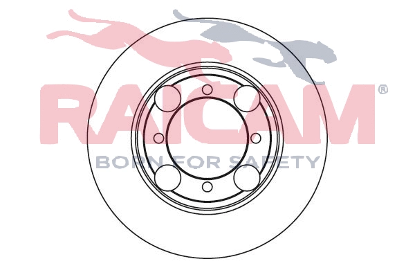 Disque de frein RAICAM RD00506